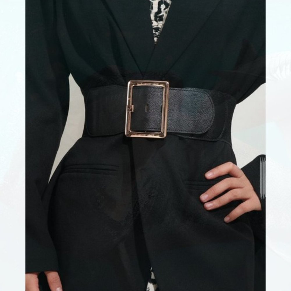New Buckle Wide Belt 169